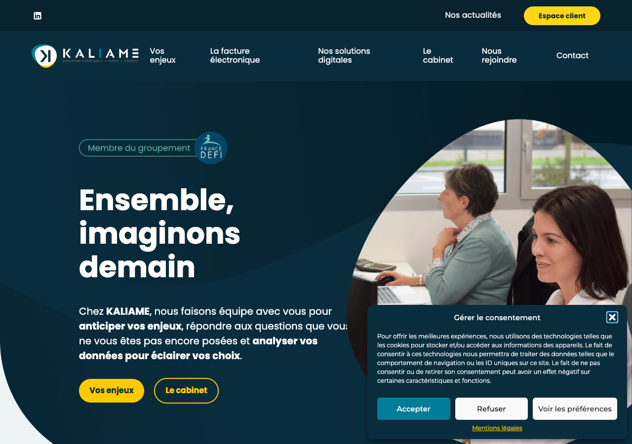 Capture de la source publique pour KALIAME (KALIAME)