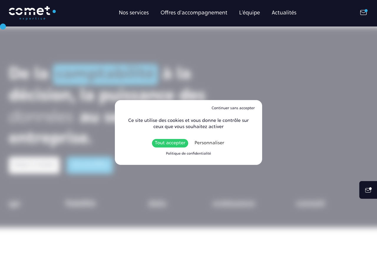 Capture de la source publique pour COMET EXPERTISE